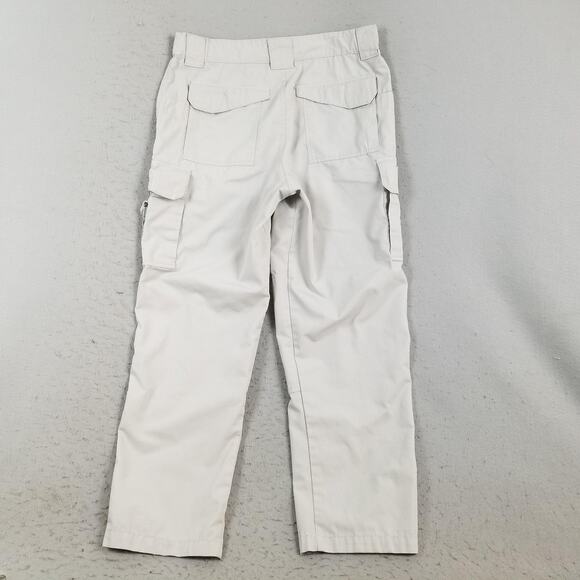 TRU-SPEC Pants Mens 36x32 Khaki Ripstop Cargo Tactical Utility Pockets Workwear - Picture 7 of 16